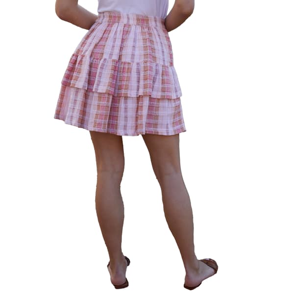 Threadbare Womens/Ladies Gingham Regular Mini Skirt
