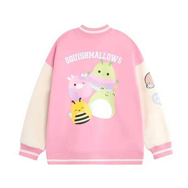 Squishmallows Flickor Squish Squad Varsity Jacka