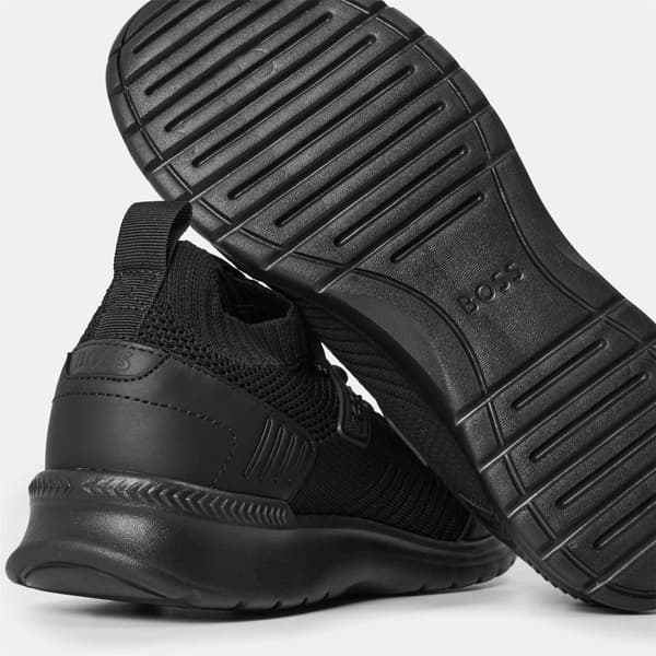 Boss Mens Extreme Suede Running Trainers