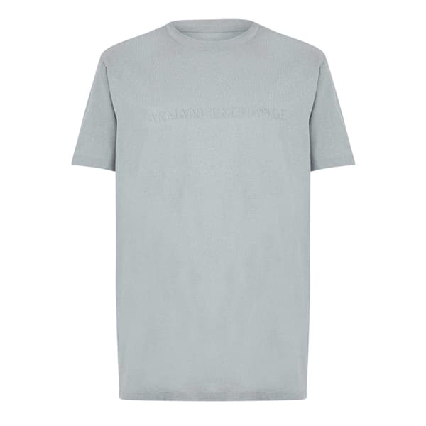 Armani Exchange Mens Embossed T-Shirt