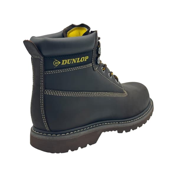 Dunlop Nevada Säkerhetskängor i Läder med Stålhätta för Herr