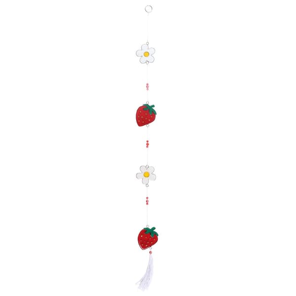 Something Different Strawberry & Daisy String Suncatcher