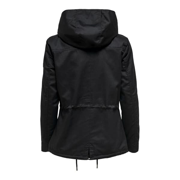 Only Parka med hætte til kvinder/damer