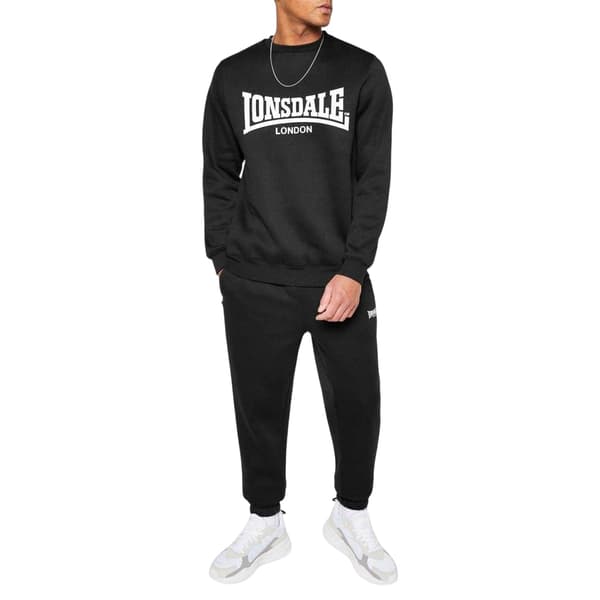 Lonsdale Mens Essential Polyester Blend Joggers