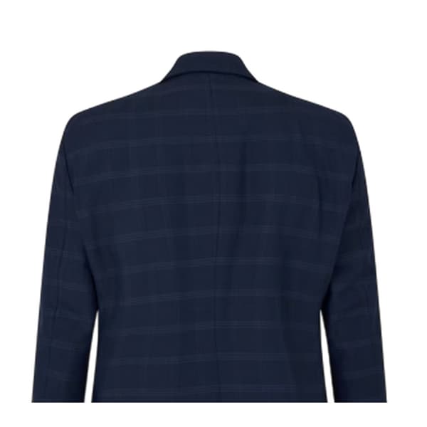 Ted Baker Mens Rust Plaid Flap Pocket Suit Jacket