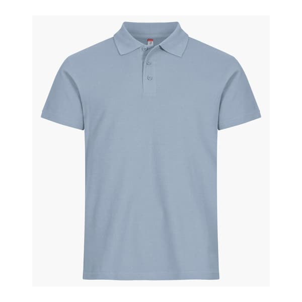 Clique Mens Basic Melange Polo Shirt