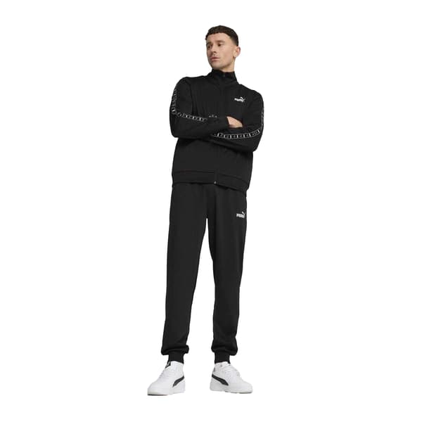 Puma Mens Tape Polyester Tracksuit Set