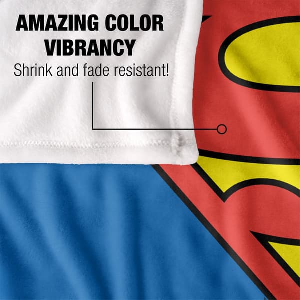 Superman Logo Blanket