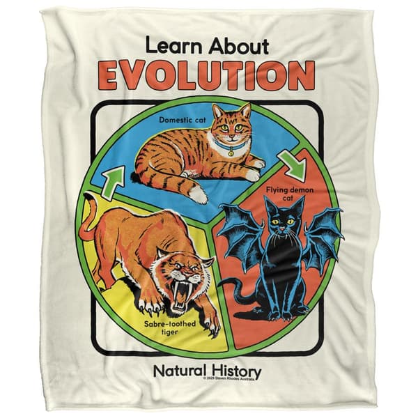 Steven Rhodes Lär dig om evolution Mjuk filt