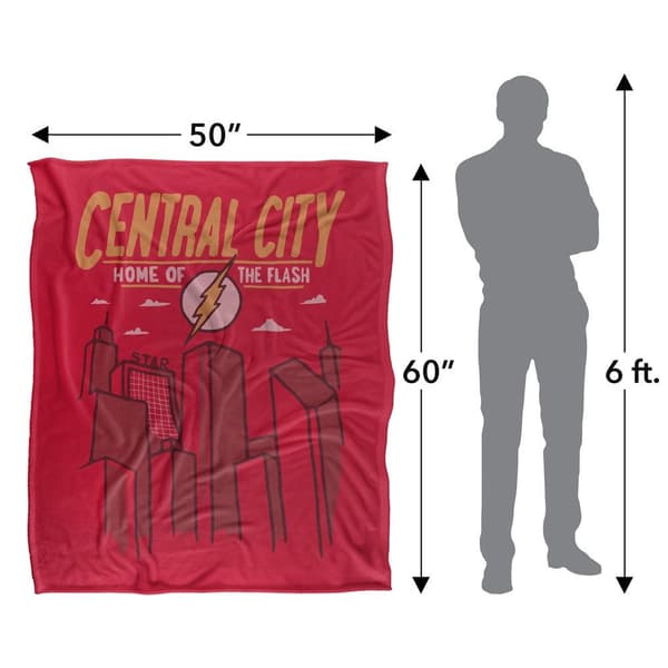 The Flash Central City Blanket