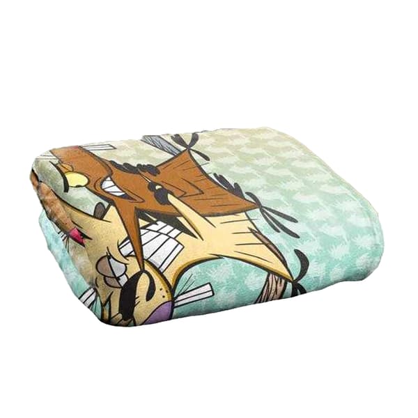 The Angry Beavers Silky Supersoft Blanket