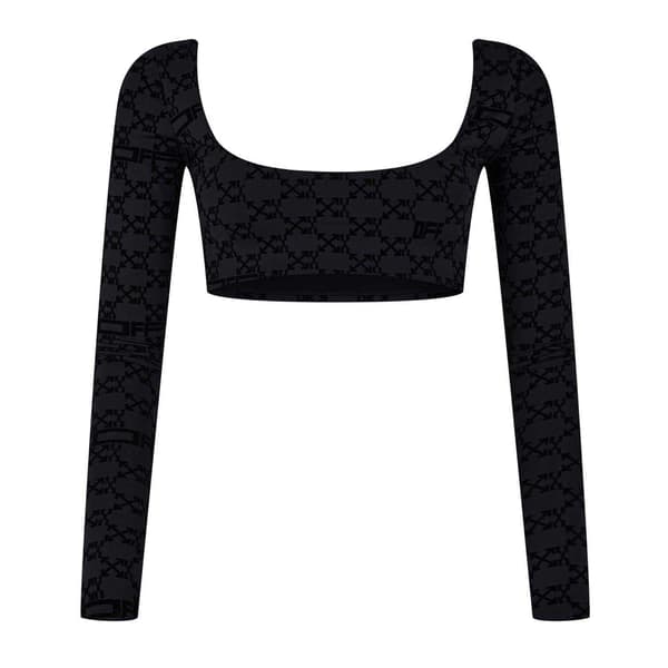Off-White Dam/Dam Nylon Crop Top