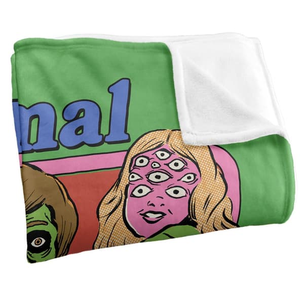 Steven Rhodes Normal Is Boring Soft Touch Blanket