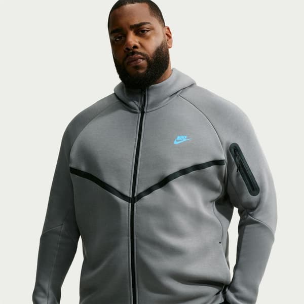 Nike Mens Tech Chevron Full Zip Hoodie