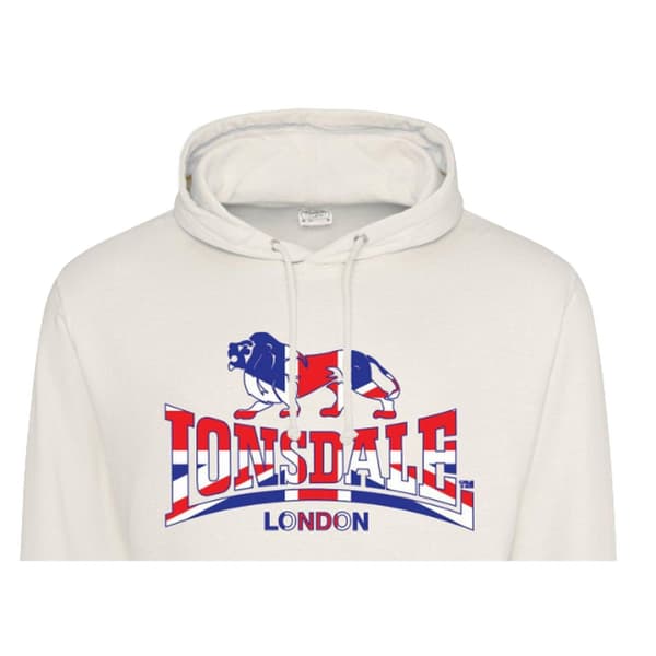 Lonsdale Herr Union Jack Logohoodie