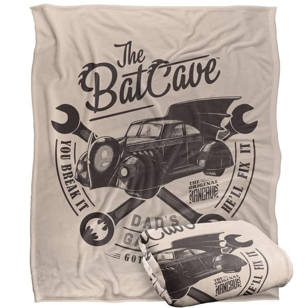 Batman Dad´s Garage Batmobile Blanket