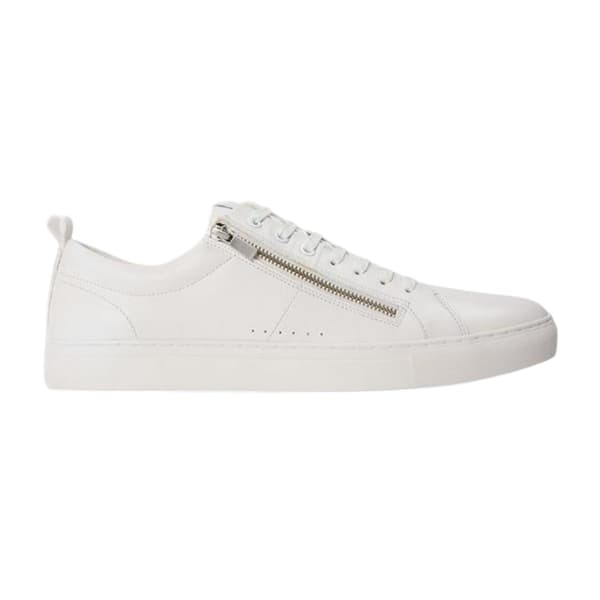 Hugo Mens Monk Leather Flat Trainers