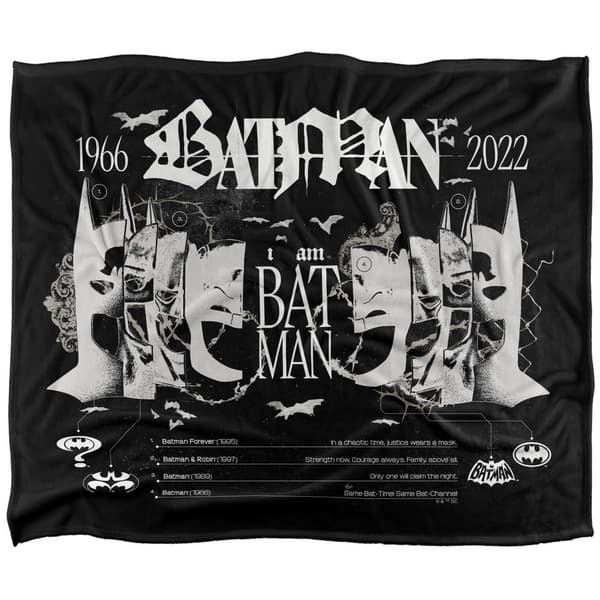 Batman The Cowl Soft Touch Blanket