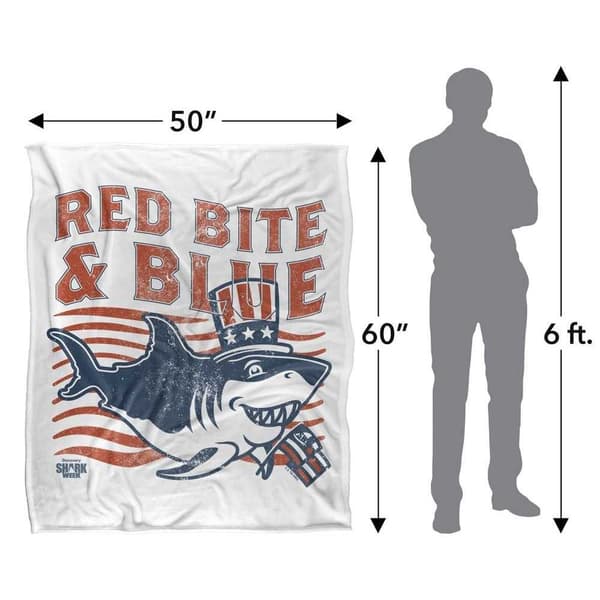Shark Week President Soft Touch Blanket