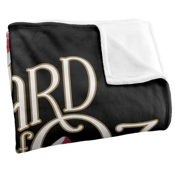 Wizard Of Oz Classic Logo Polyester Soft Touch Blanket