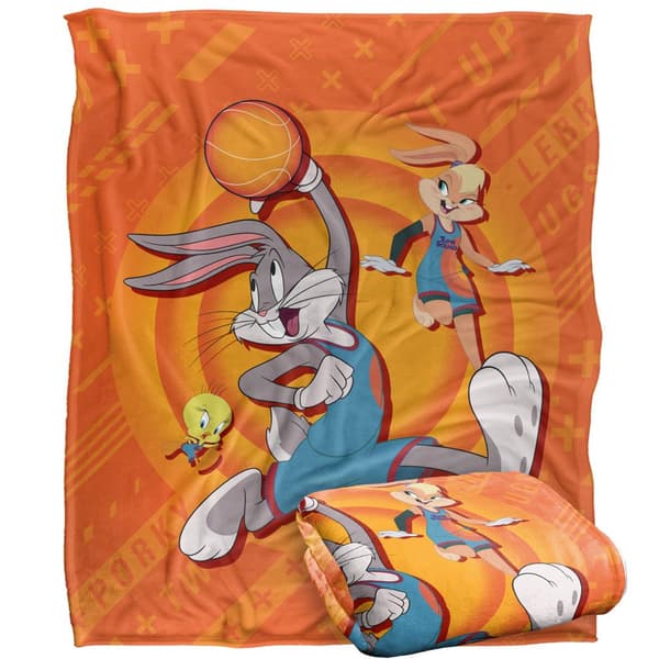 Space Jam: A New Legacy Tune Squad Action Pose Blanket