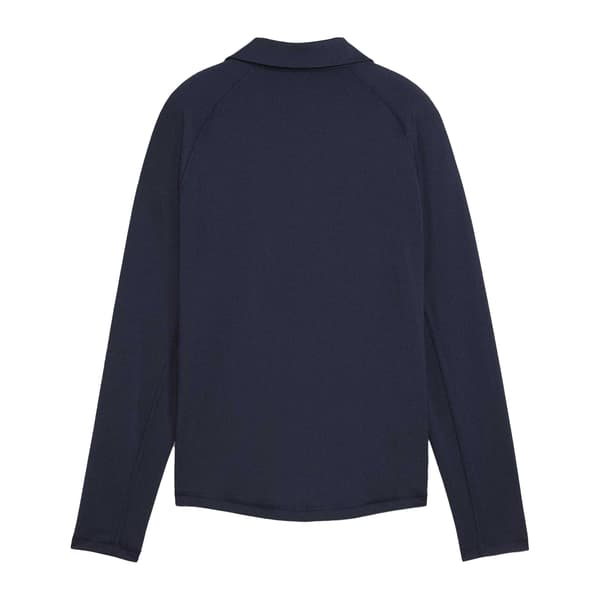Puma Dam/Kvinnor Elastisk Mudd Skräddarsydd Raglan Långärmad Pikétröja