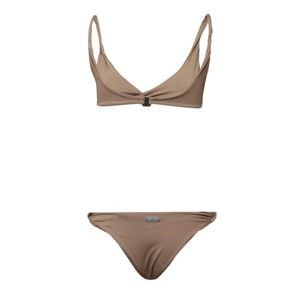 Off White Bikini för damer/kvinnor, minimalistisk