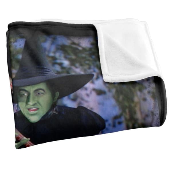 The Wizard Of Oz Wicked Witch Plotting Blanket