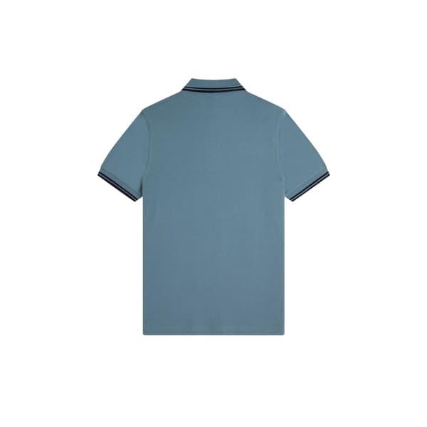 Fred Perry Pikétröja med dubbla ränder för män