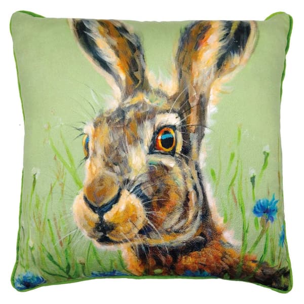 Louise Brown Hazel Hare Fylld Kudde