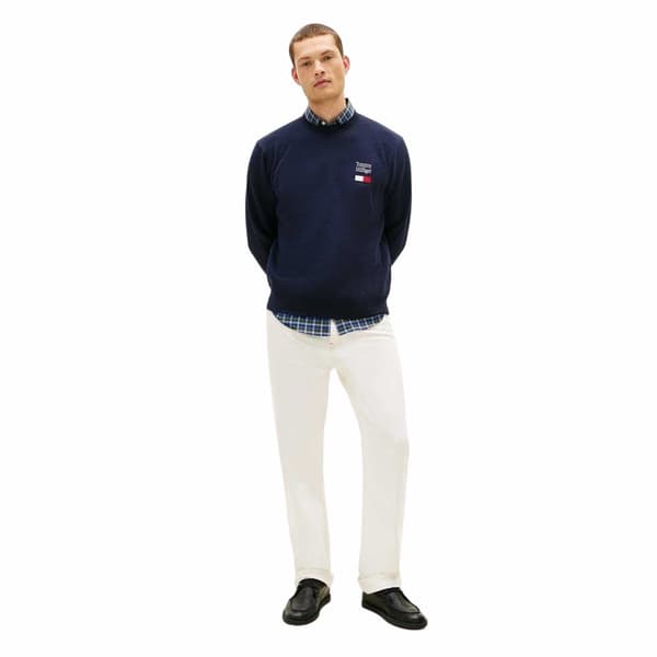 Tommy Hilfiger Herrtröja med broderad logotyp