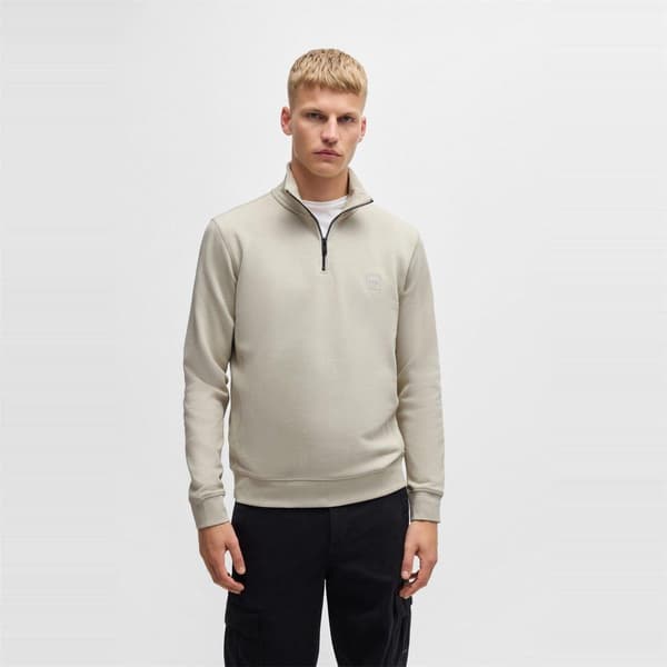 Boss Mens Terrycloth Sweatshirt