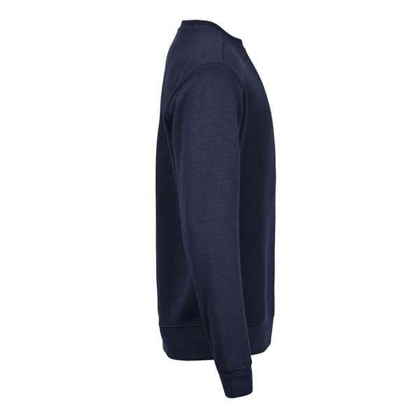 Tee Jays Mens Ribbed Interlock Crew Neck Sweatshirt