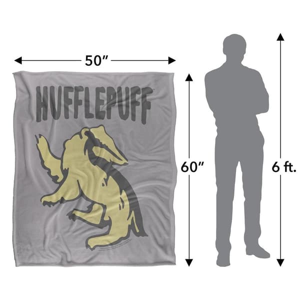 Harry Potter Hufflepuff Doodle Filt