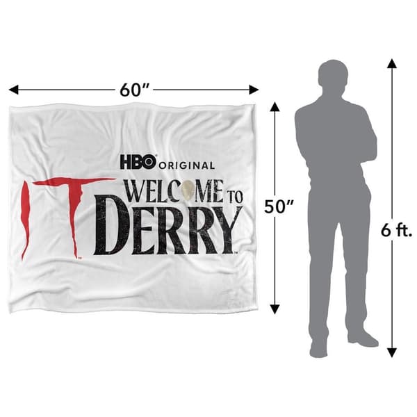 It: Welcome To Derry Logo Soft Touch Blanket