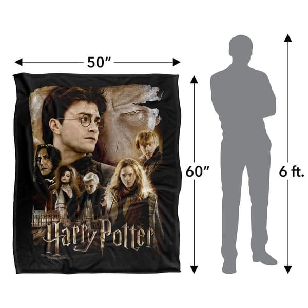 Harry Potter Worn Poster Blanket