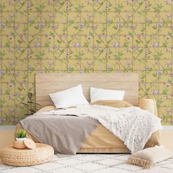 Holden Décor Tapet med slingrande blommor