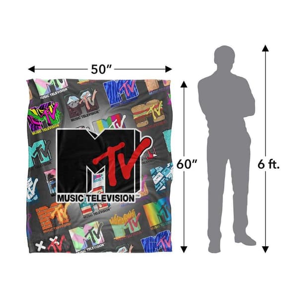 MTV Silkeslen Logotyp Supersoft Filt