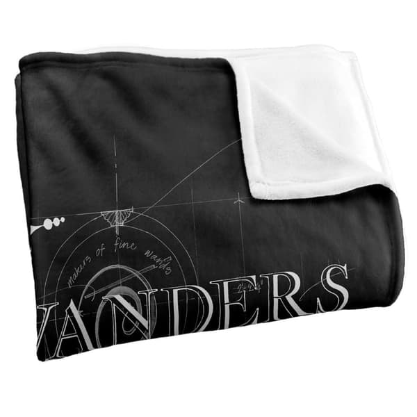 Harry Potter Ollivanders Wand Makers Blanket