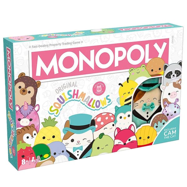 Squishmallows Monopoly Board Game