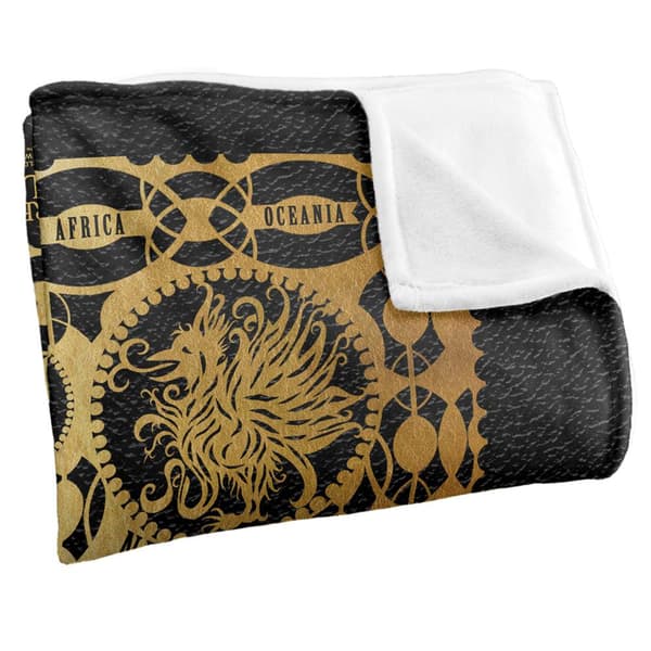 Fantastic Beasts Art Deco Blanket