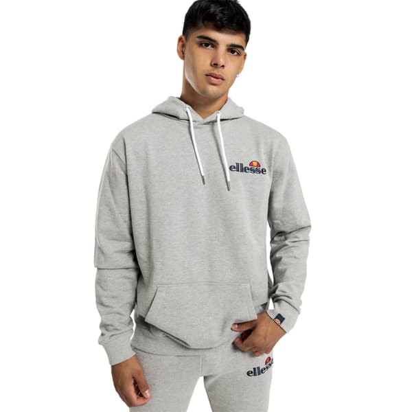 Ellesse Herrbroderad logohuvtröja