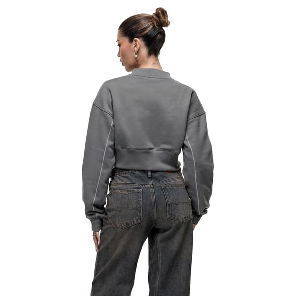 Good For Nothing Dam/Dam Croppad Sweatshirt