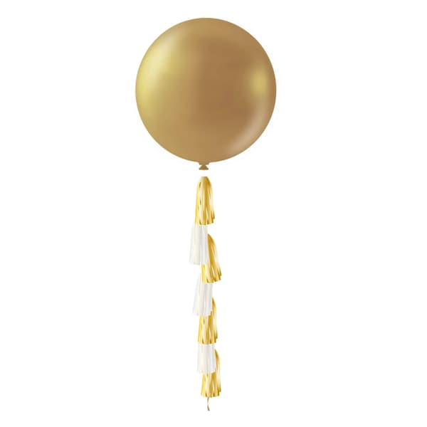 Metallic Tassel Balloon