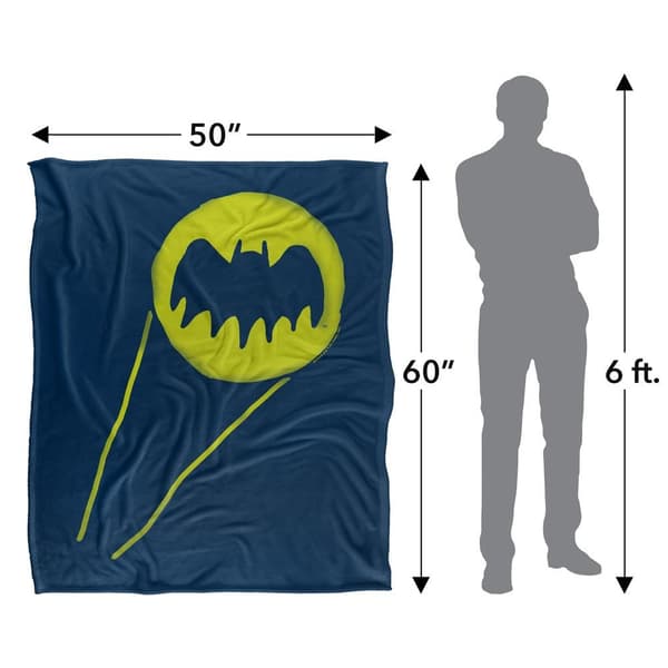 Batman Bat Signal Blanket