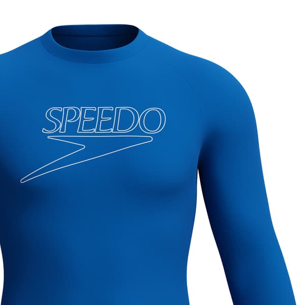 Speedo Herr Logo Endurance+ Långärmad Rash Guard