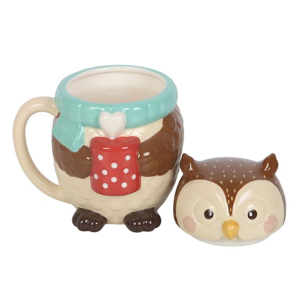 Something Different Oliver Owl 380ml Mugg med lock