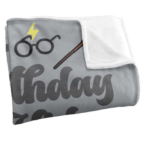 Harry Potter Birthday Kid Soft Touch Blanket