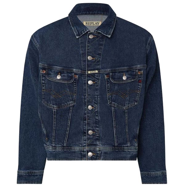 Replay Herr Bomull Comfort Jeansjacka