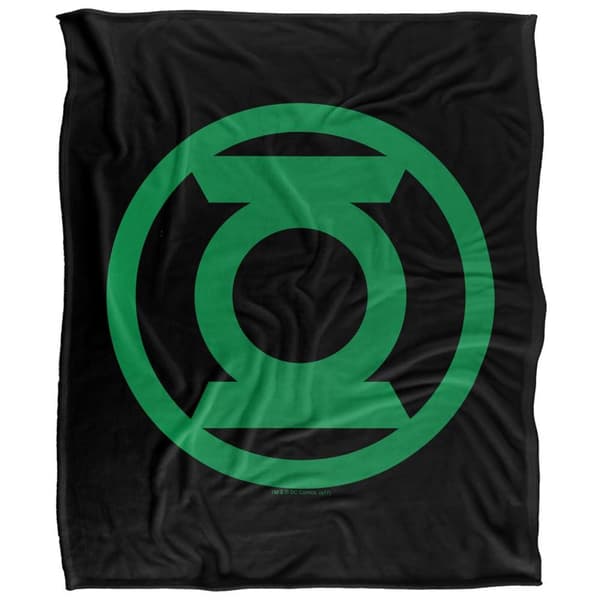 Green Lantern Emblem Supersoft Blanket
